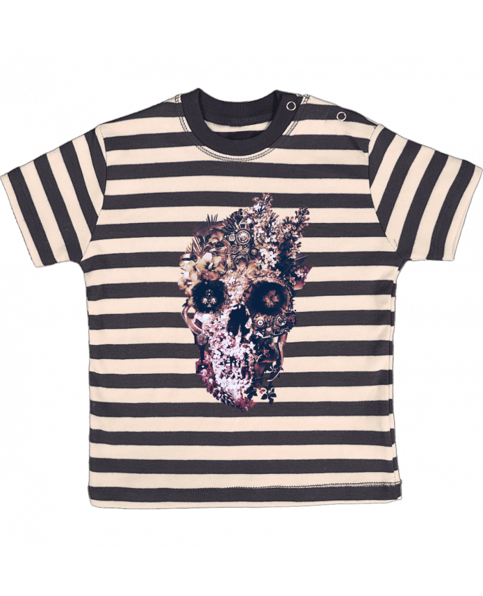T-shirt baby with stripes Metamorphosis Light by ali_gulec