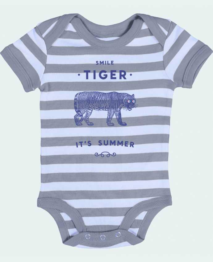 Baby Body striped Smile Tiger - Florent Bodart