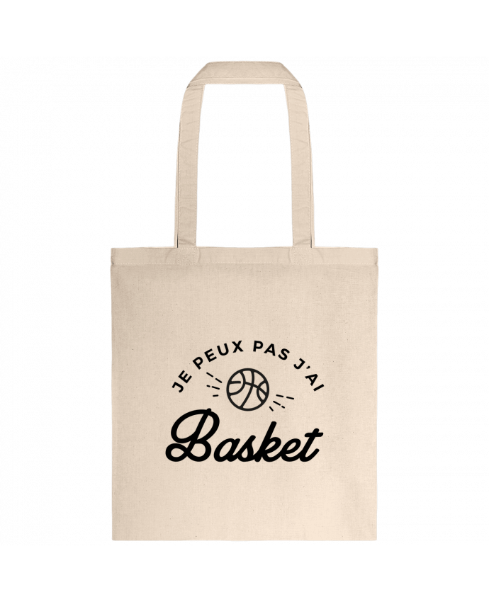 Tote-bag Je peux pas j'ai Basket par Nana