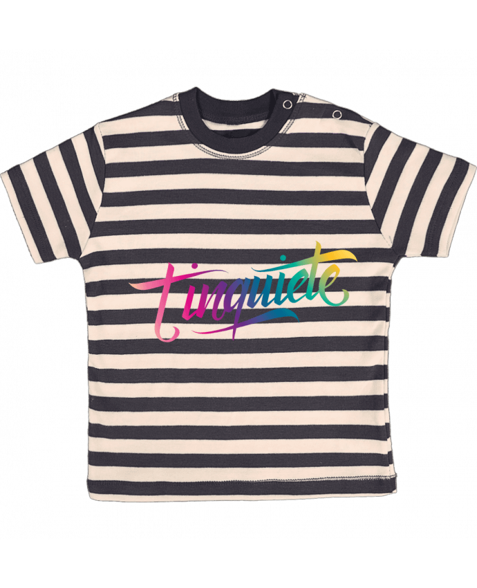 T-shirt baby with stripes Tinquiete by Promis