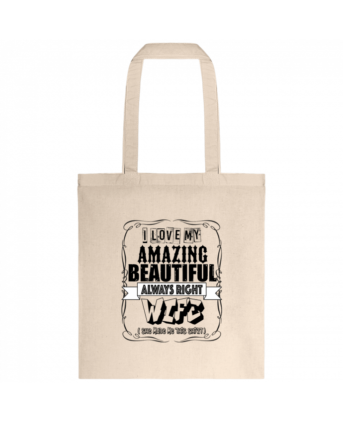 Tote-bag Love my wife par Kennyken