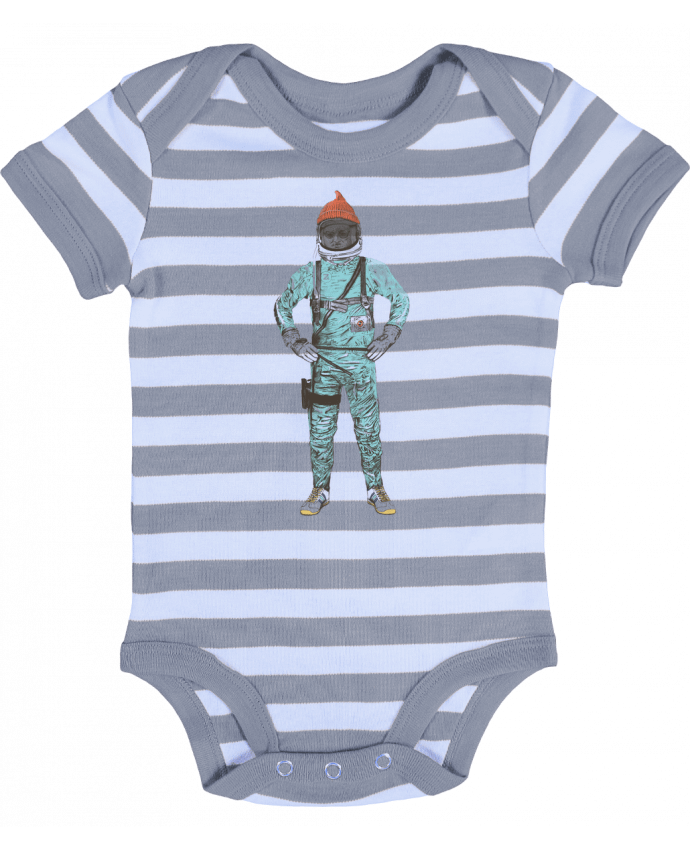 Baby Body striped Zissou in space - Florent Bodart