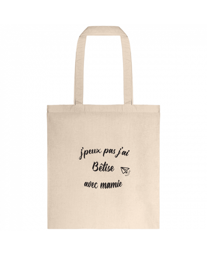 Tote-bag jpeux pas j ai betise avec mamie par Mila-choux