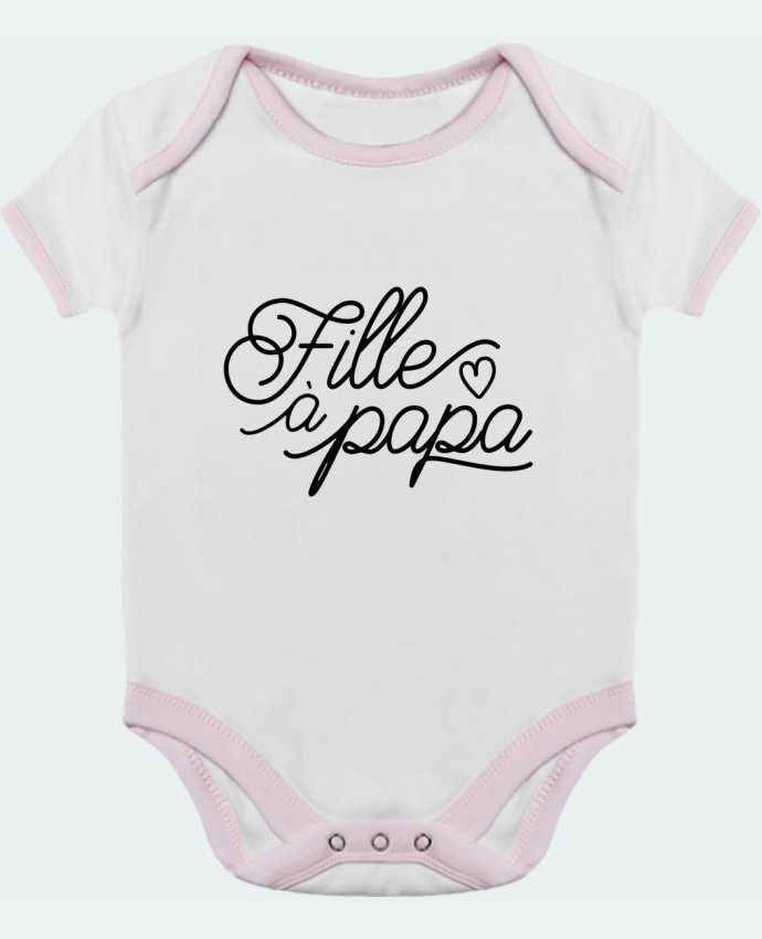 Baby Body Contrast Fille à papa by tunetoo