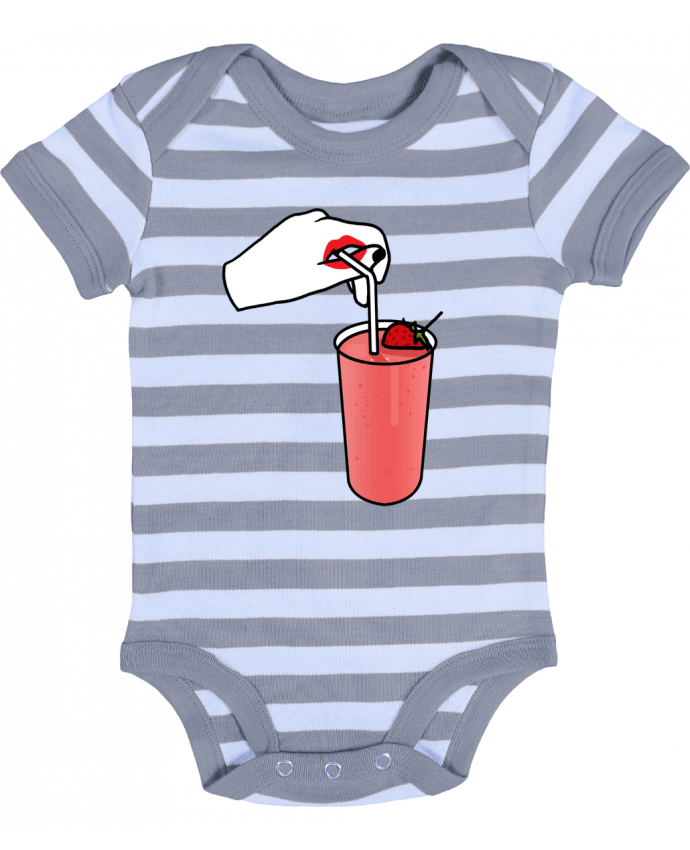 Baby Body striped Milk shake - tattooanshort