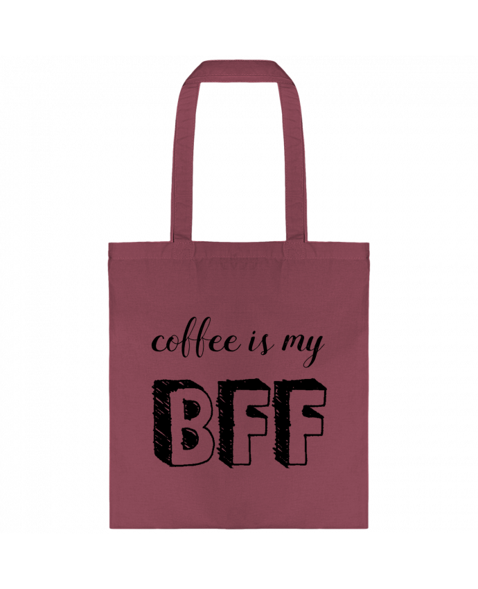 Tote-bag Coffee is my BFF par tunetoo