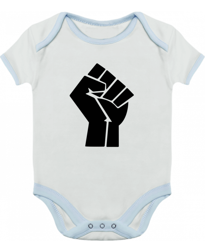 Baby Body Contrast Poing levé by Freeyourshirt.com