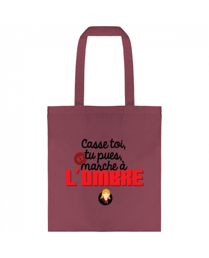 Tote-bag Renaud Casse toi, tu pues et marche à l'ombre par PTIT MYTHO