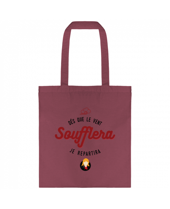 Tote-bag RENAUD DES QUE LE VENT SOUFFLERA JE REPARTIRA par PTIT MYTHO