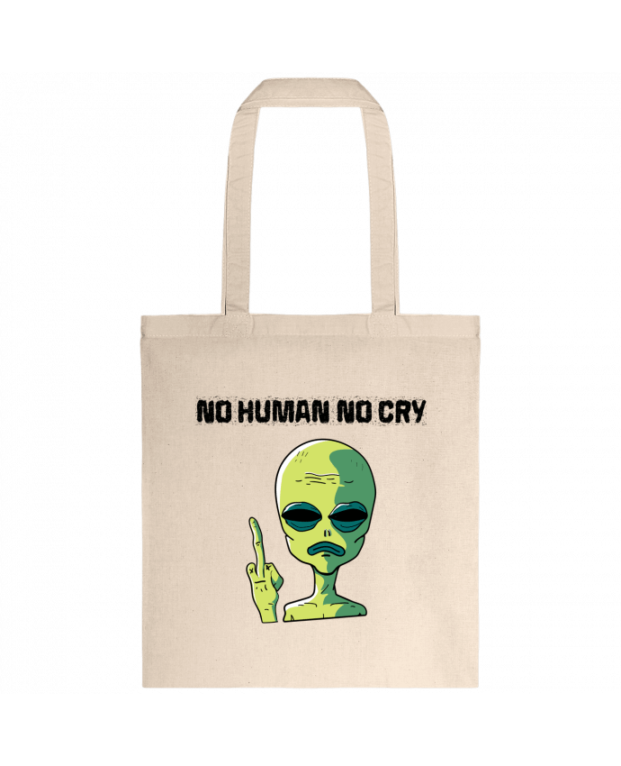 Tote-bag No human no cry par jorrie