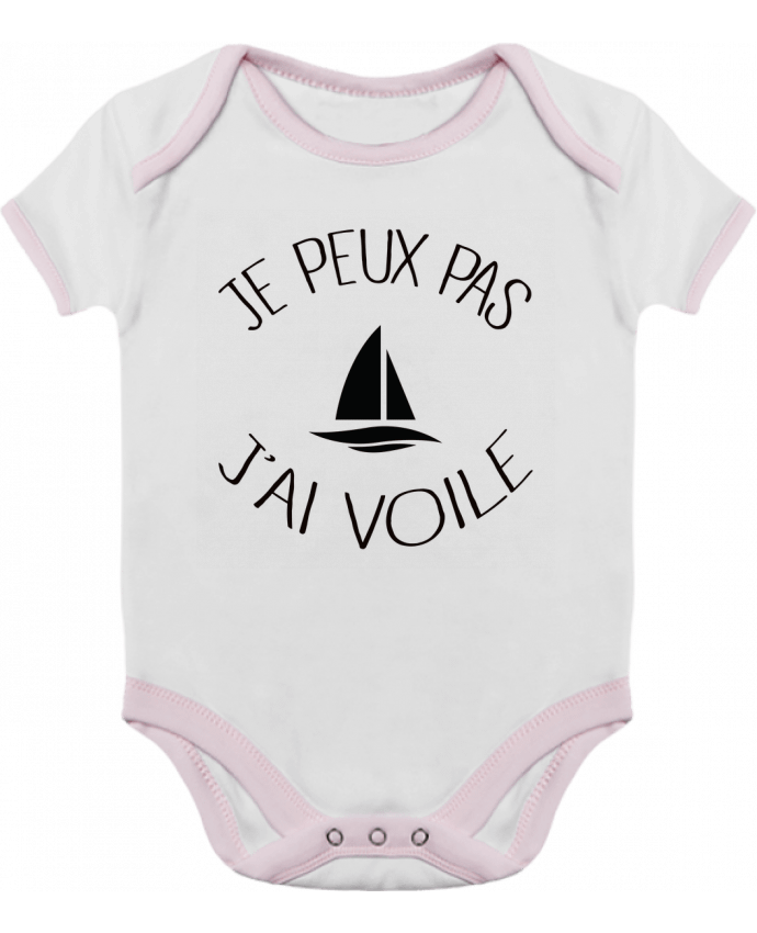 Body Bebé Contraste Je peux pas j'ai voile por Freeyourshirt.com