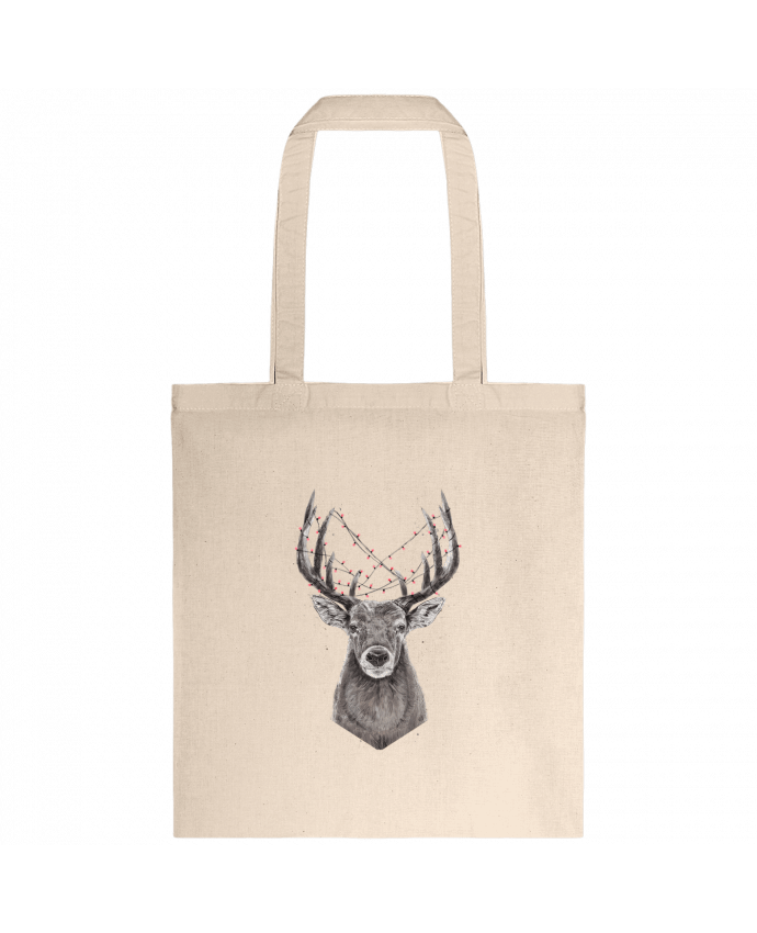 Tote-bag Xmas deer par Balàzs Solti