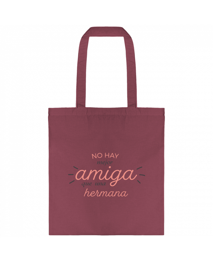 Tote-bag No hay mejor amiga que une hermana par tunetoo