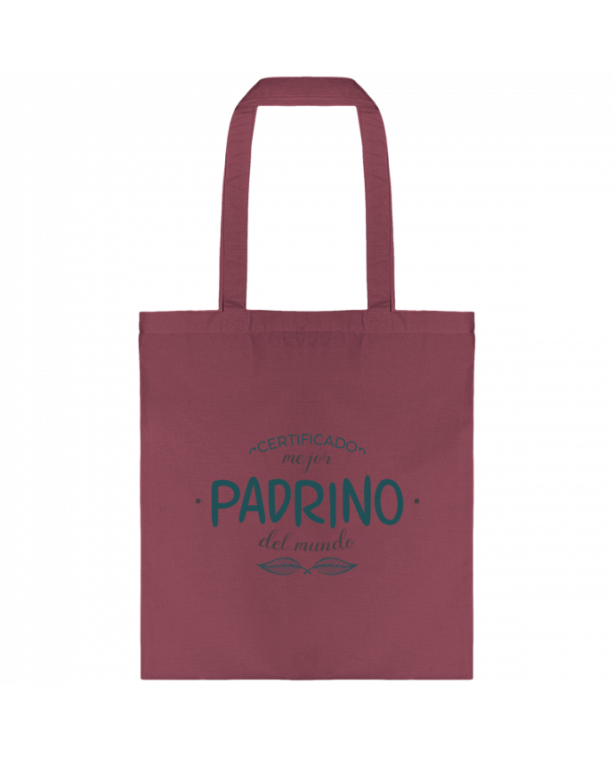 Tote-bag Certificado mejor padrino del mundo par tunetoo