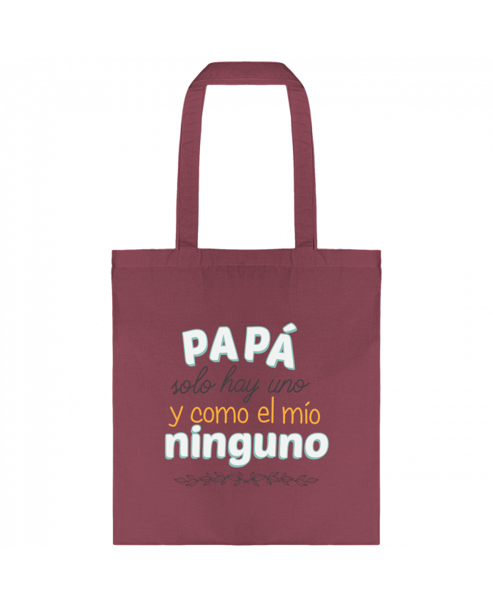 Tote-bag Papa solo hay uno y como el mio ninguno par tunetoo