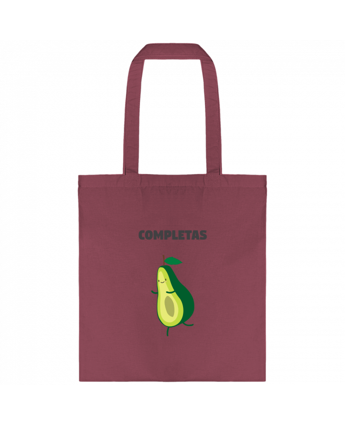 Tote-bag Tu me completas - Avocado par tunetoo