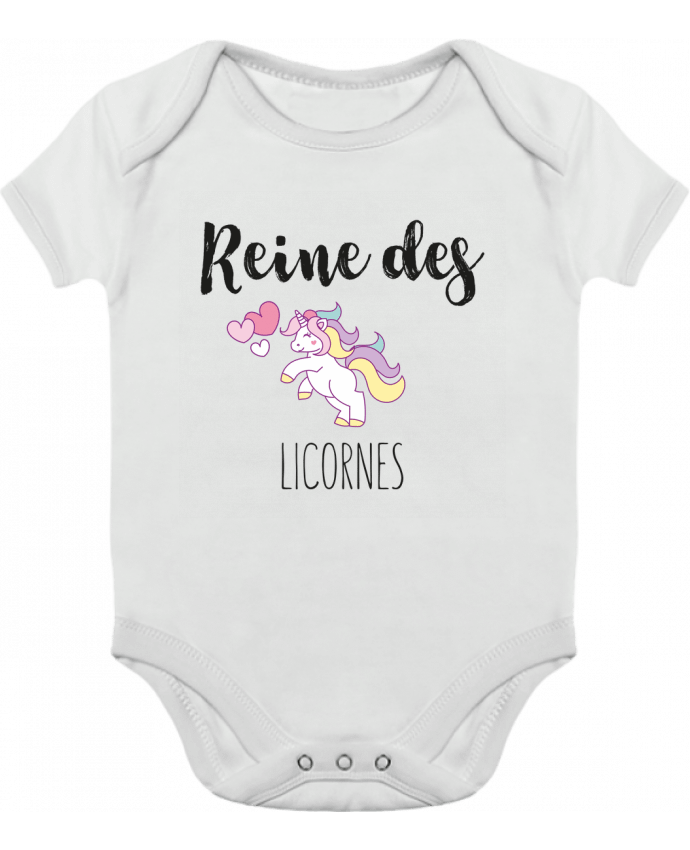 Baby Body Contrast Reine des licornes by tunetoo