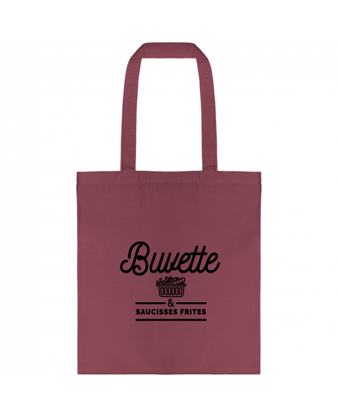 Tote-bag Buvette et Saucisse frites par Rustic