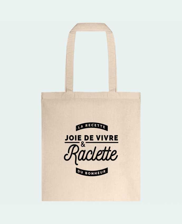 Tote-bag Joie de vivre et raclette par Rustic