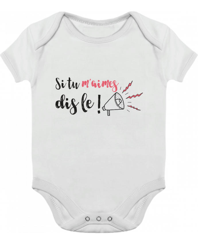 Baby Body Contrast Si tu m'aimes dis le ! by tunetoo