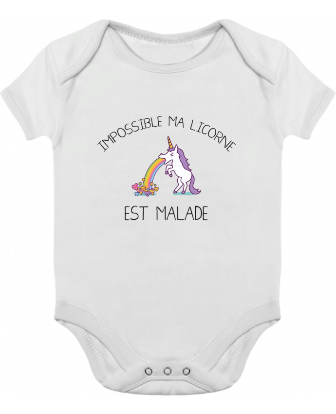 Baby Body Contrast Impossible ma licorne est malade ! by tunetoo