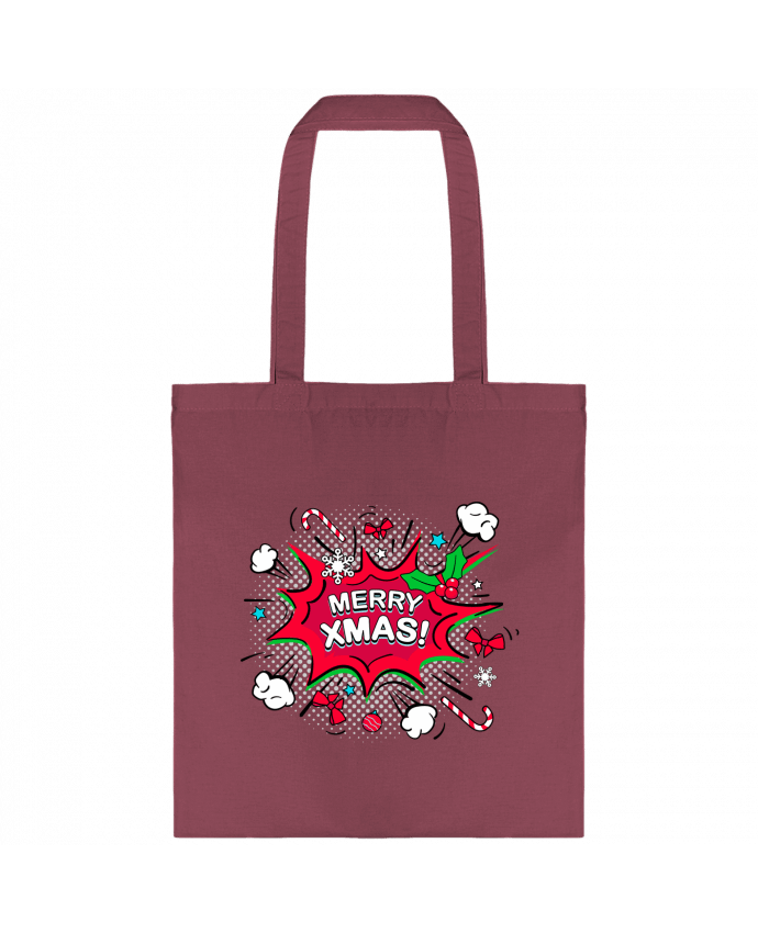 Bolsa de Tela de Algodón Merry XMAS por MAX AND MORE