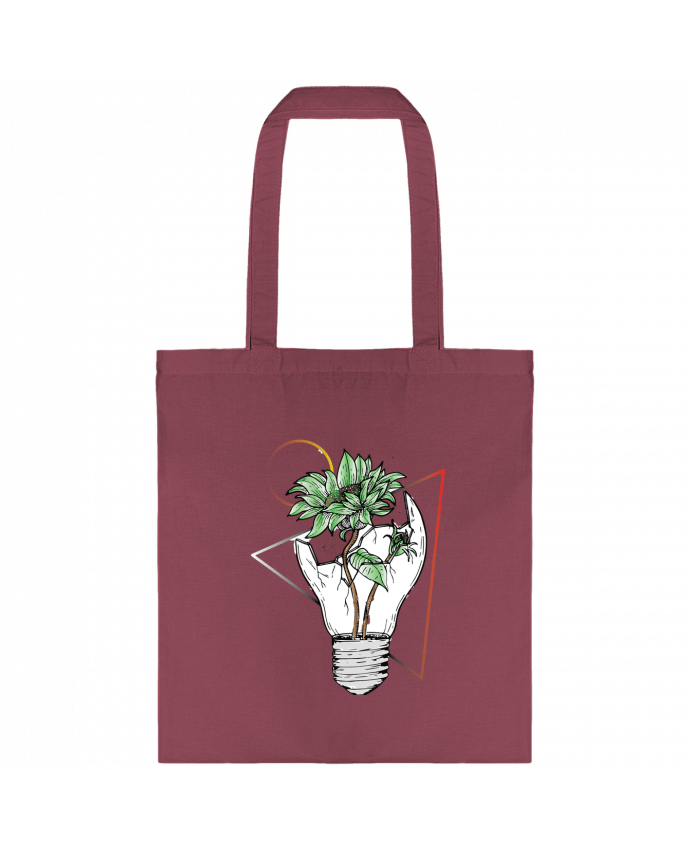 Tote-bag Ampoule vs la nature par jorrie
