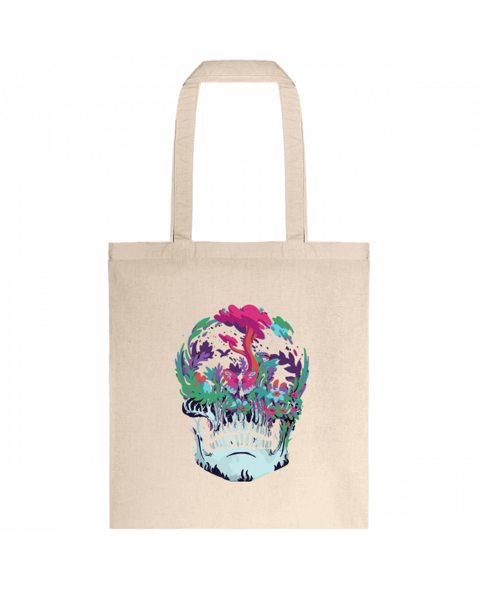 Tote-bag Skull nature par jorrie