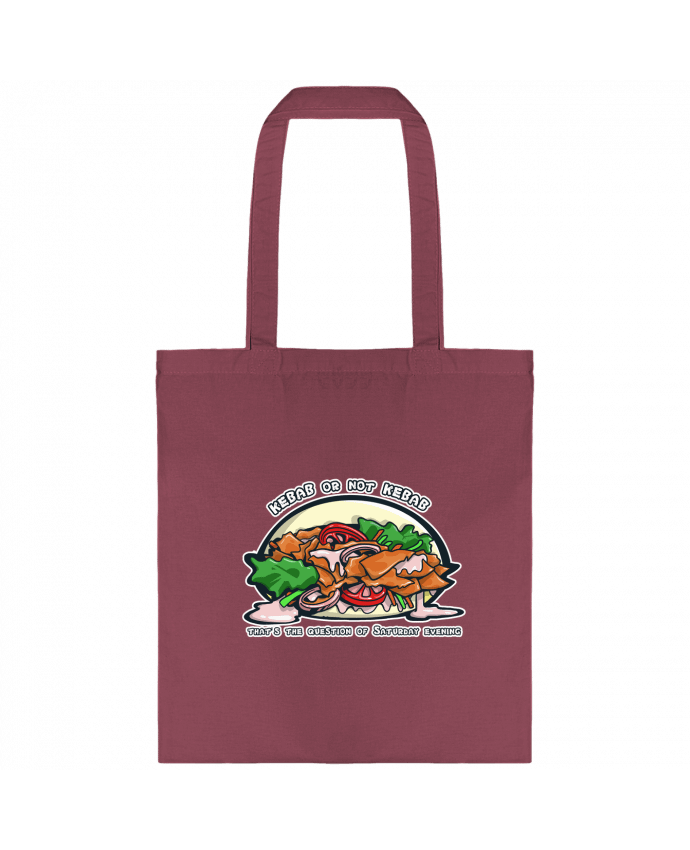Tote-bag Kebab or not Kebab ? par TOMI AX