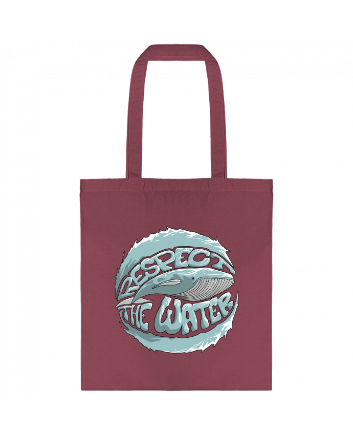 Tote-bag REspect the Water - Whale par TOMI AX