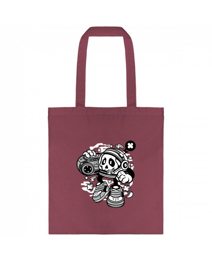 Tote-bag Astronaute Boombox Cartoon | By Kap Atelier Cartoon par Kap Atelier