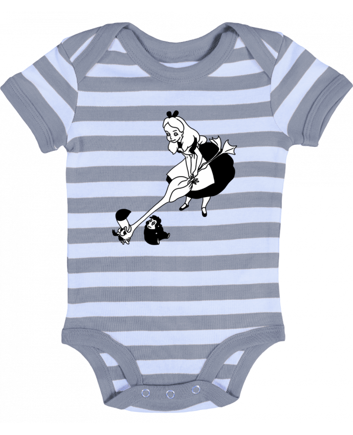 Baby Body striped Alice - tattooanshort