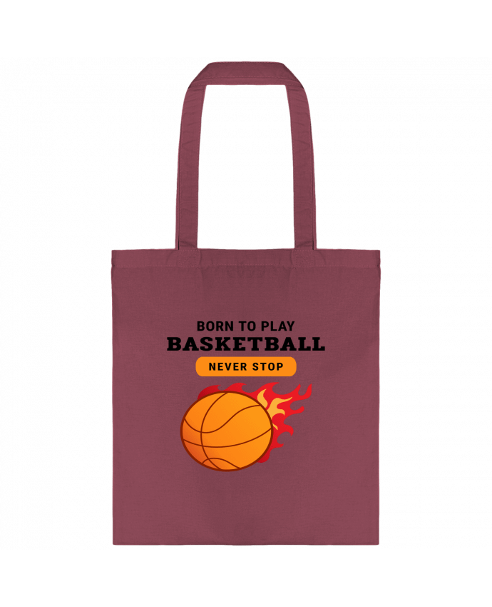 Tote-bag born to play basketball par momo862
