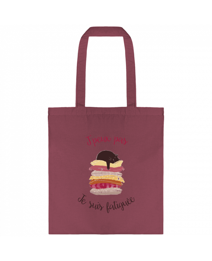 Tote-bag J'peux pas je suis fatiguée par La boutique de Laura