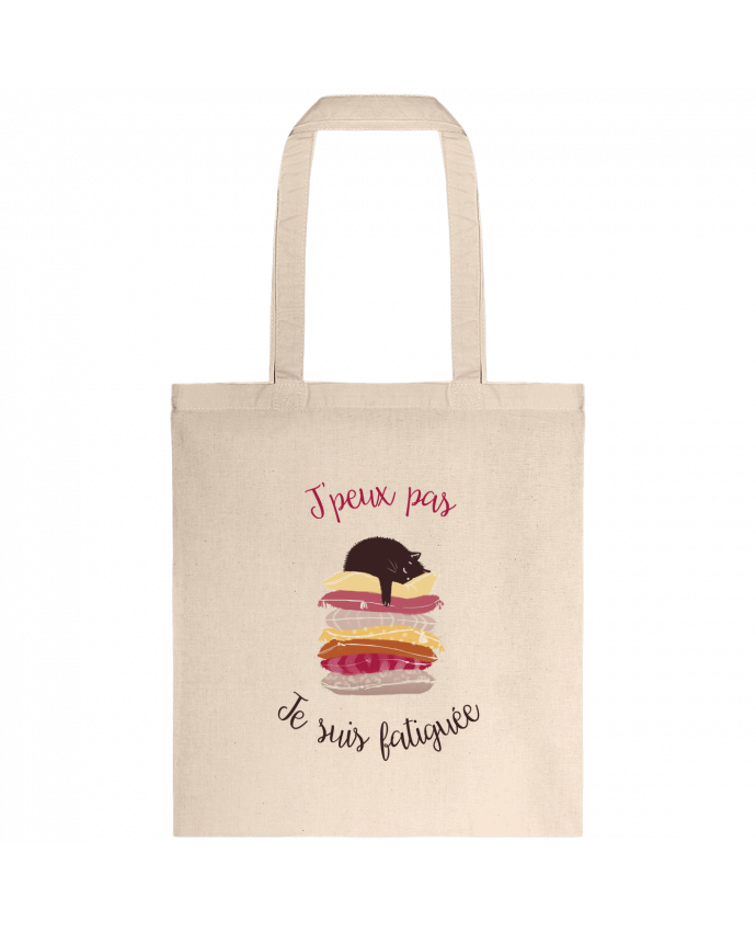 Tote-bag J'peux pas je suis fatiguée par La boutique de Laura