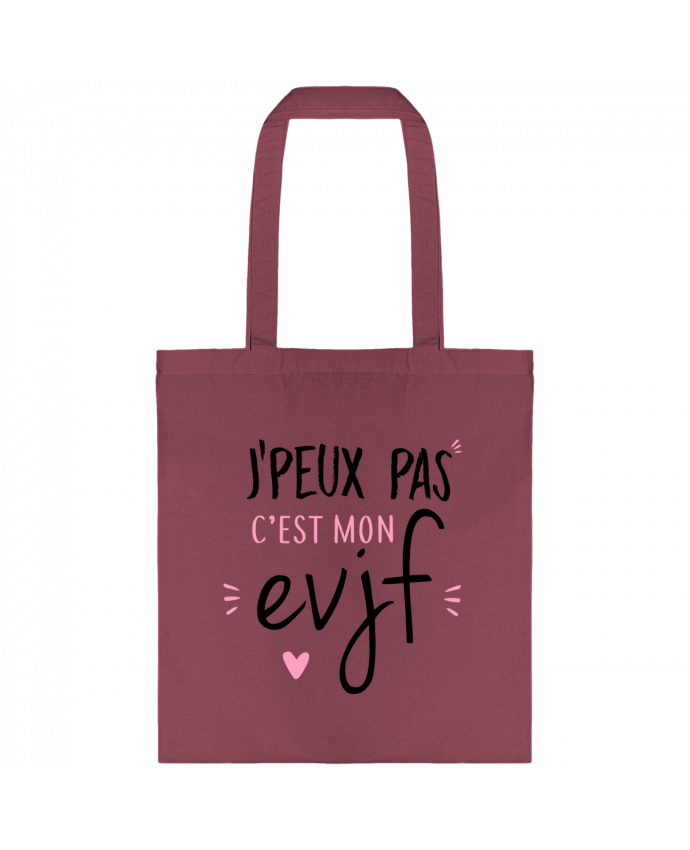 Tote-bag J'peux pas c'est mon EVJF par La boutique de Laura