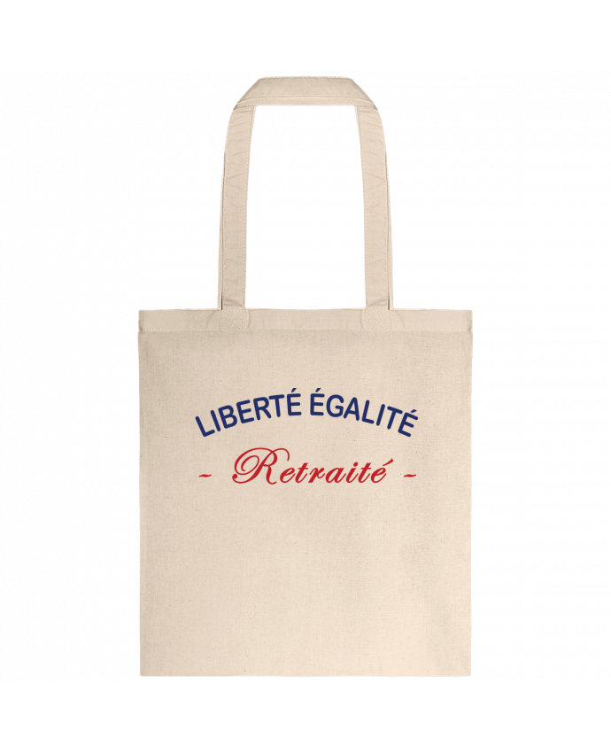 Tote-bag liberte egalite retraite par jorrie