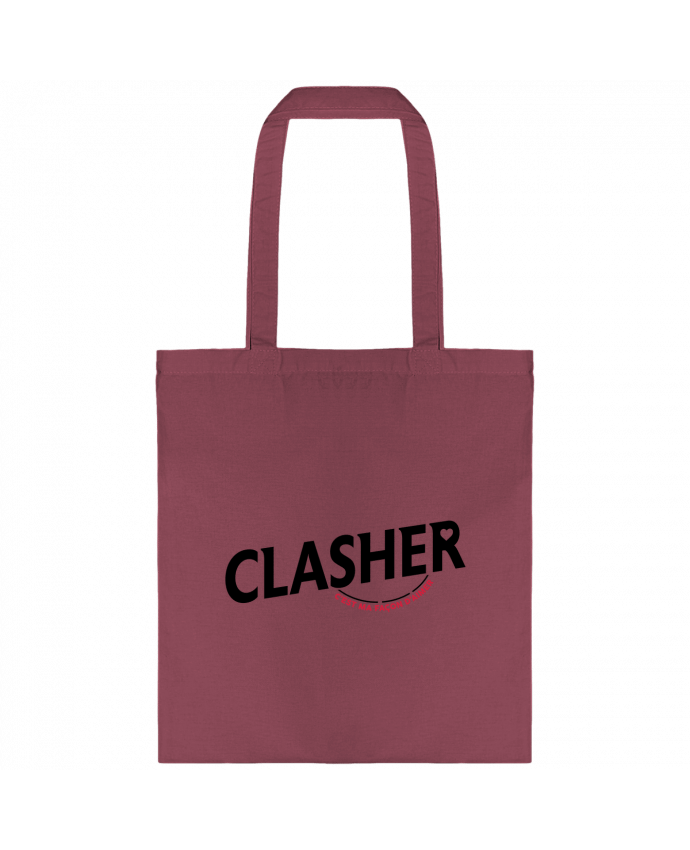 Tote-bag Clasher c'est ma façon d'aimer par tunetoo