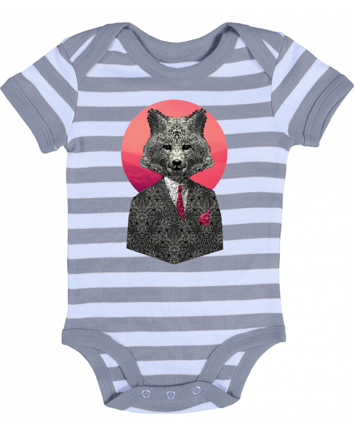 Baby Body striped Very Important Fox - ali_gulec