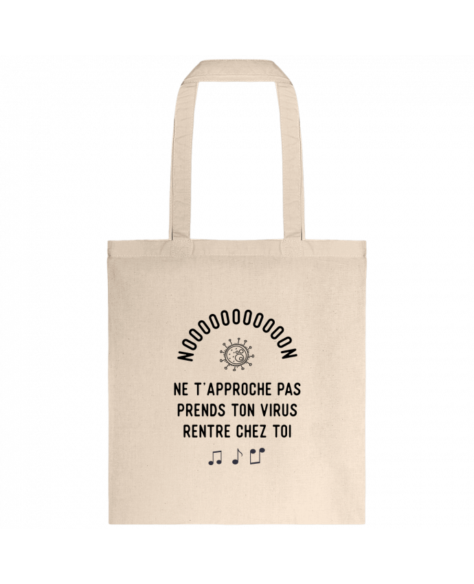 Tote-bag Prends ton virus rentre chez toi humour corona virus par Original t-shirt