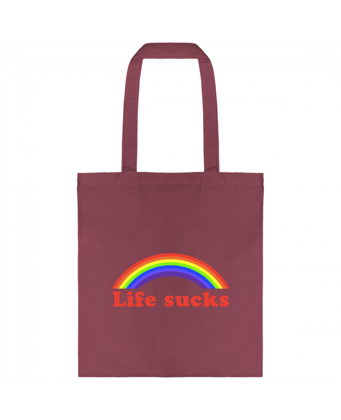 Tote-bag Life sucks par justsayin