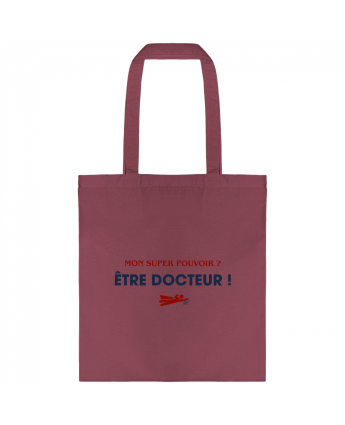 Tote-bag Mon super-pouvoir ?  être docteur ! par tunetoo