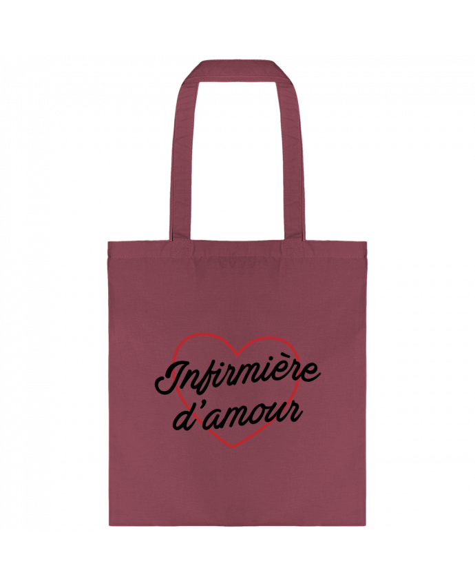 Tote-bag infirmière d'amour par tunetoo