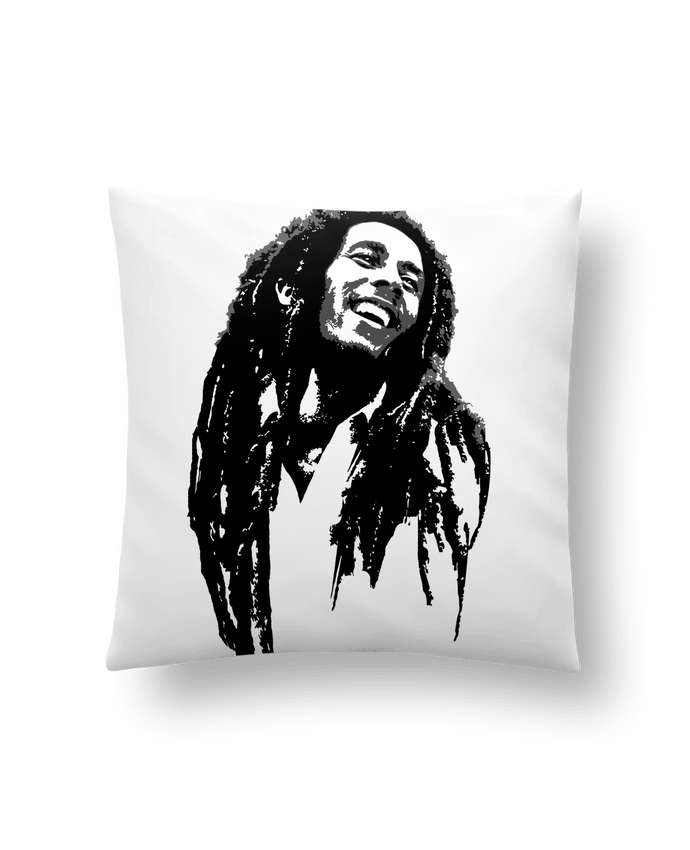 Cushion synthetic soft 45 x 45 cm Bob Marley by Graff4Art