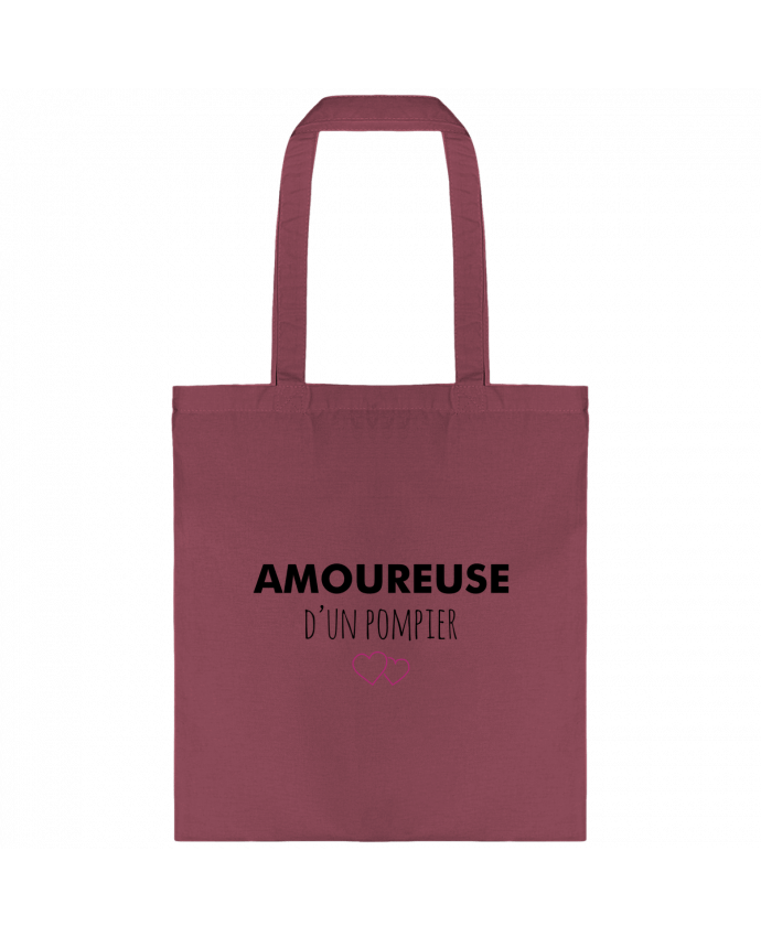 Tote-bag Amoureuse d'un pompier par tunetoo