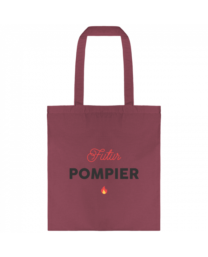 Tote-bag Futur pompier par tunetoo