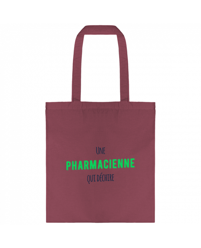 Tote-bag Une pharmacienne qui déchire par tunetoo