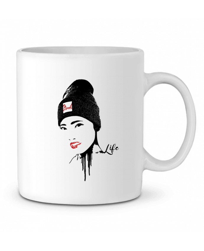 Ceramic Mug Geisha by Graff4Art