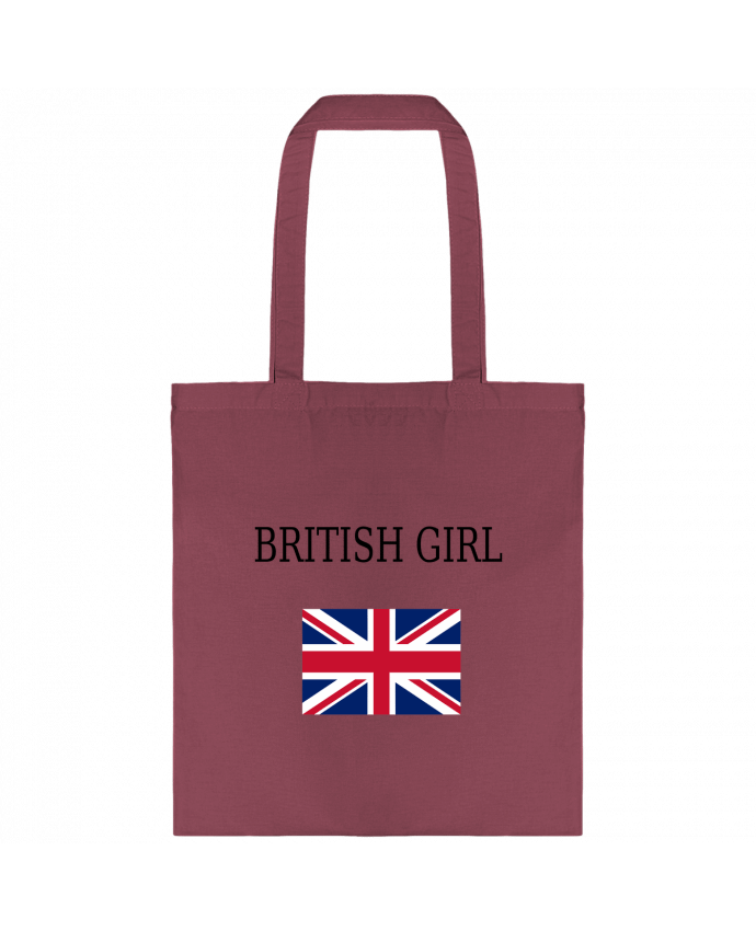 Tote-bag BRITISH GIRL par Dott