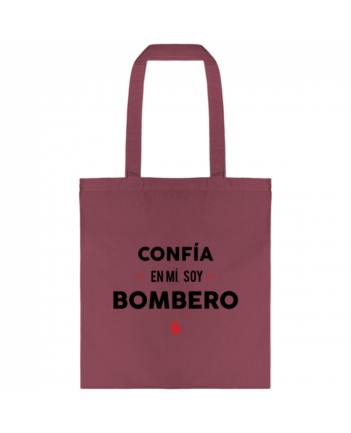 Tote-bag Confia en mi, soy bombero par tunetoo